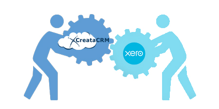 Xero and CreataCRM working together