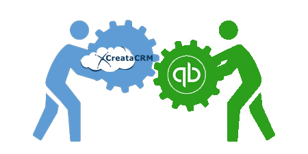 CreataCRM integrates with QuickBooks for your business